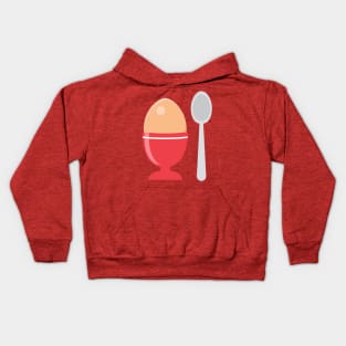 Soft Boiled Egg Kids Hoodie